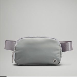 Gray lululemon 1L belt bag NWOT